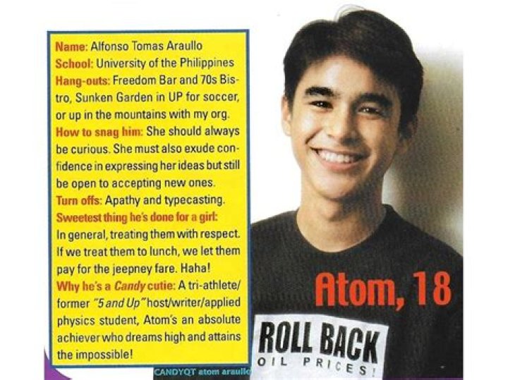 Atom Araullo's Height In The Spotlight