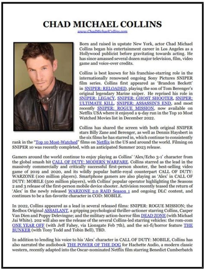 Uncover The Enchanting Tale Of Chad Michael Collins' Marital Bliss