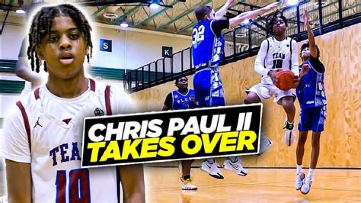 Chris Paul Jr.'s Basketball Journey And Future Legacy