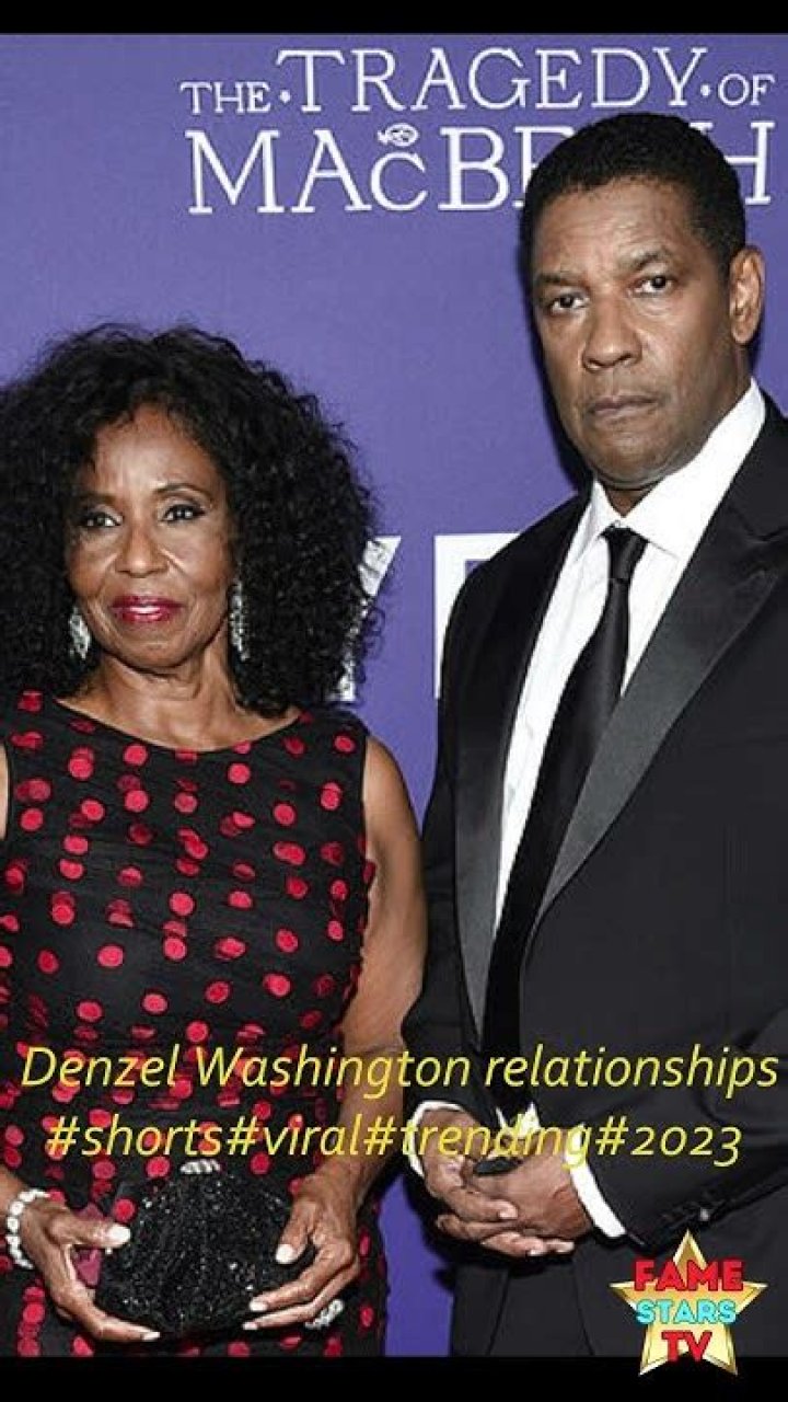 Unveiling The Secrets: Denzel Washington's Enduring Relationships