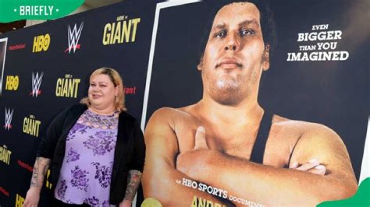 Andre The Giant And His Daughter