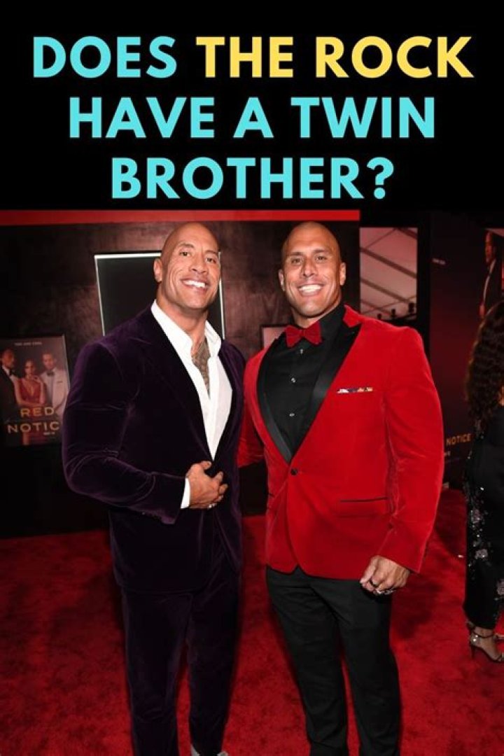 The Rock's Hidden Twin: Unraveling The Mystery