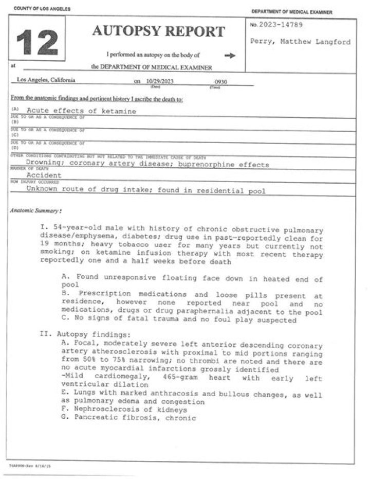 Forrest R Sweet II Autopsy Report Unlocks Secrets