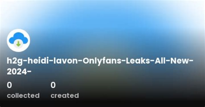Heidi Lavon's OnlyFans Leak Explored