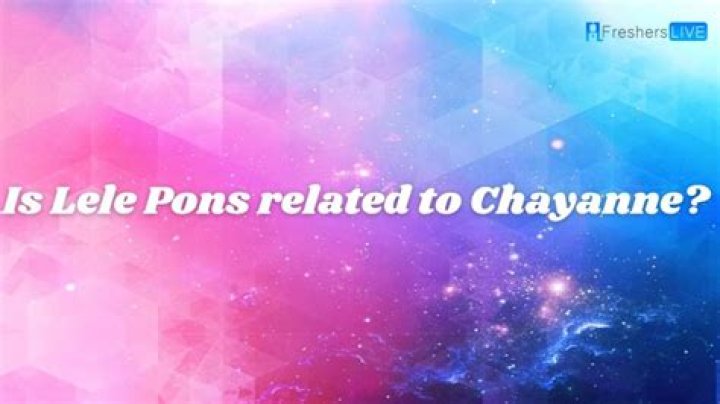 Unveiling The Surprising Connection Between Chayanne And Lele Pons