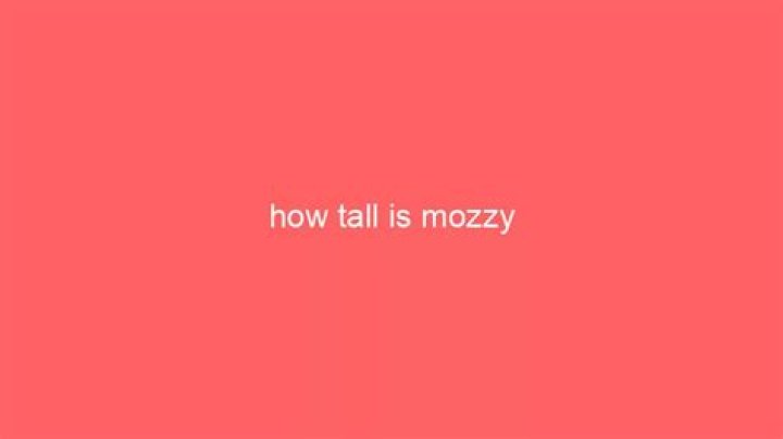 Unveiling The Enigma Of Mozzy's Height: Discoveries And Insights