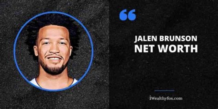 Unveiling Jalen Brunson's Net Worth: Discoveries And Insights