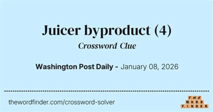 Unravel The Secrets Of Juicer Discard Crosswords: A Journey Of Discovery