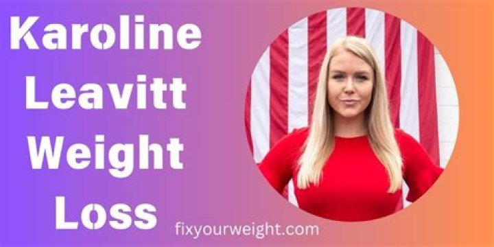 Unveiling Karoline Leavitt's Weight Loss Secrets: Discoveries And Insights