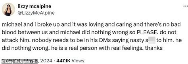 Lizzy McAlpine And Michael Hanano