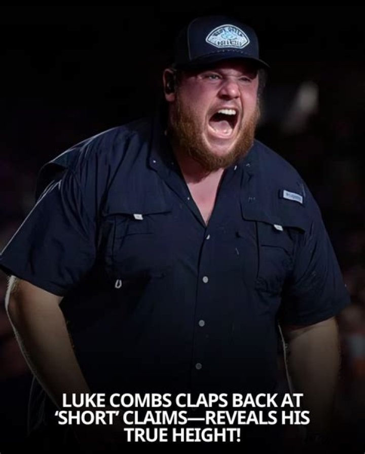 Unveiling Luke Combs' Height: Surprising Revelations Unveiled