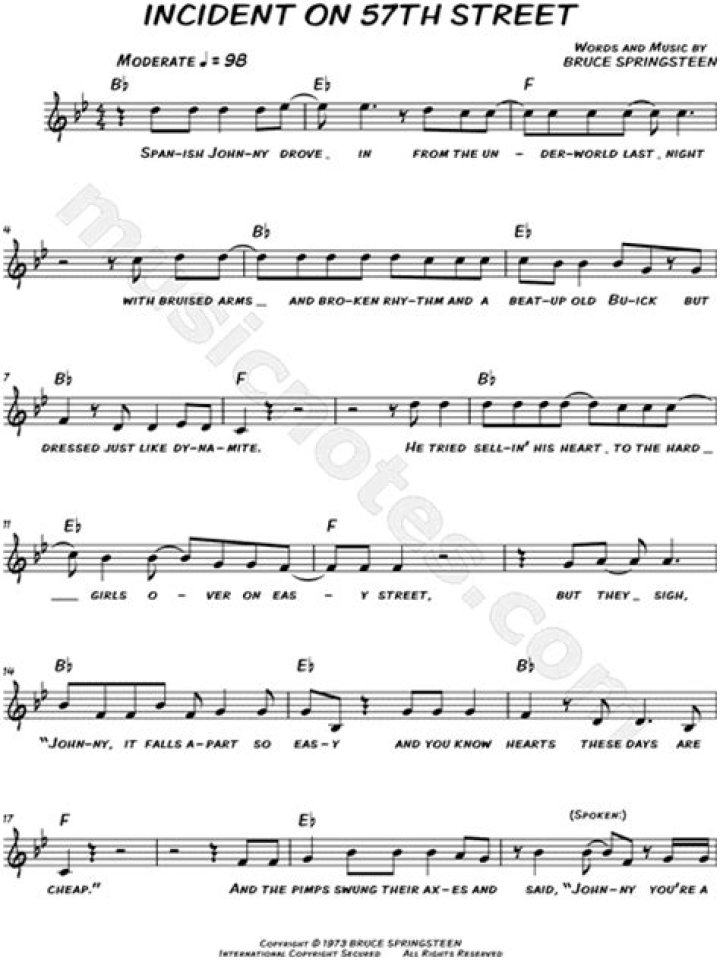 Unlocking The Secrets Of The "Lyrics Incident On 57th Street"