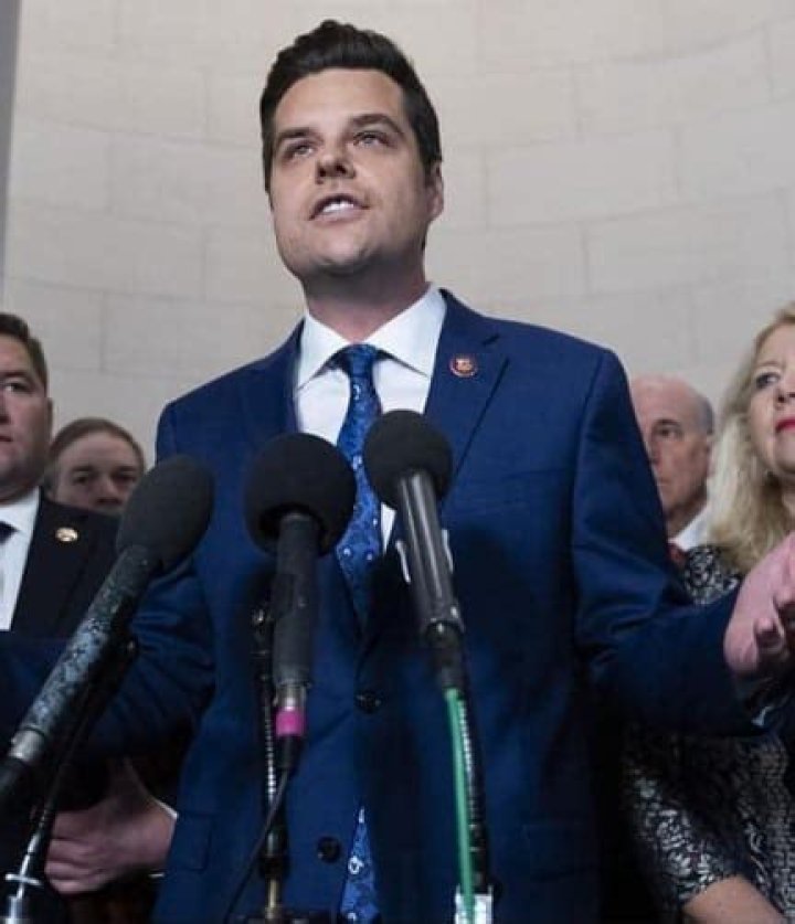 Matt Gaetz's Height And Weight Revealed