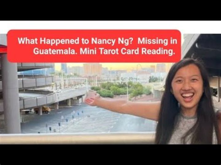Nancy Ng's Disappearance In Guatemala