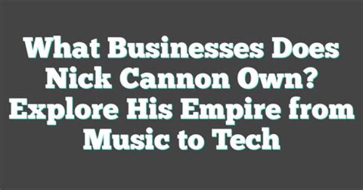 Unveiling Nick Cannon Entertainment Empire: Discoveries And Insights