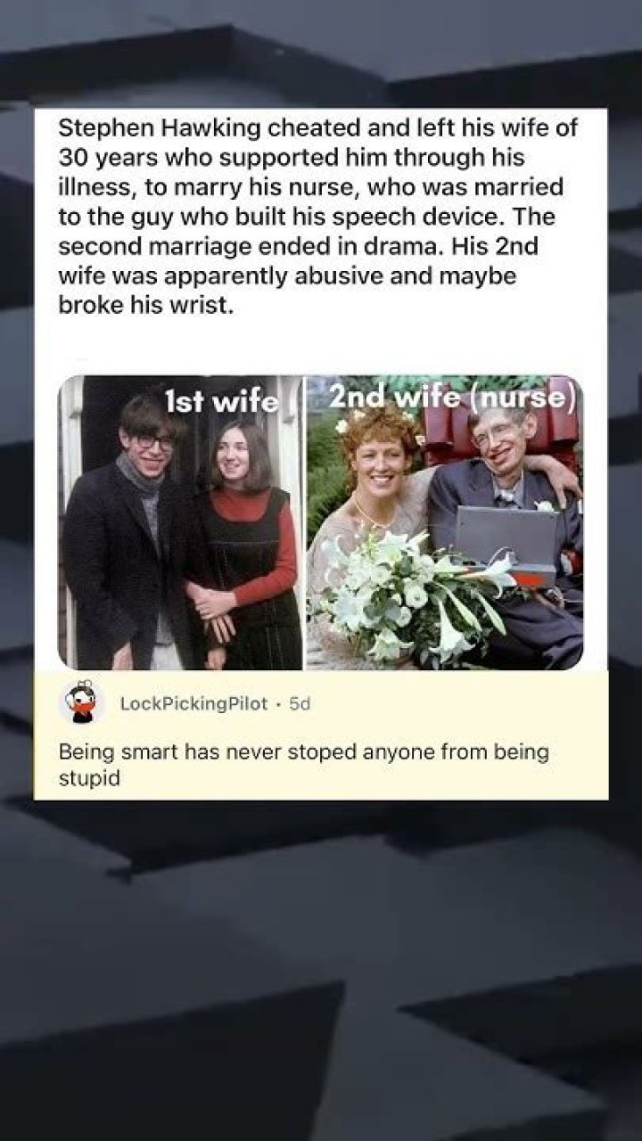 Unveiling The Truth: Stephen Hawking's Alleged Infidelity