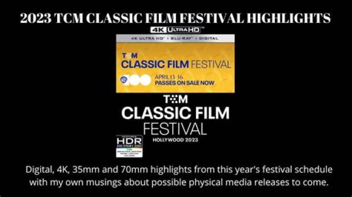 Unveiling The TCM Film Festival Schedule: A Cinematic Journey Awaits