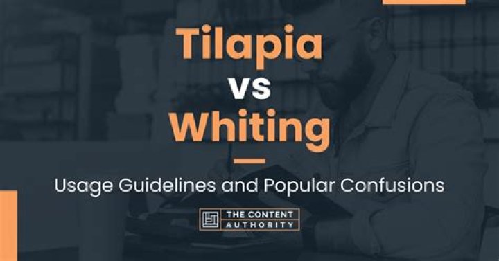 Dive Into The Epic Battle: Tilapia Vs Whiting