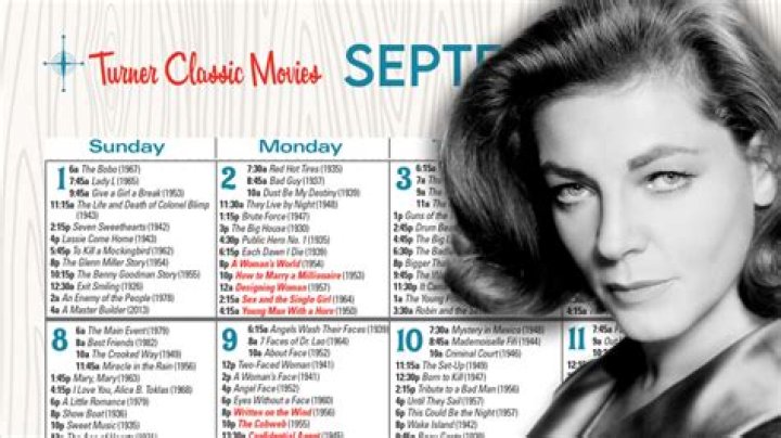Exploring Turner Classic Movies Schedule