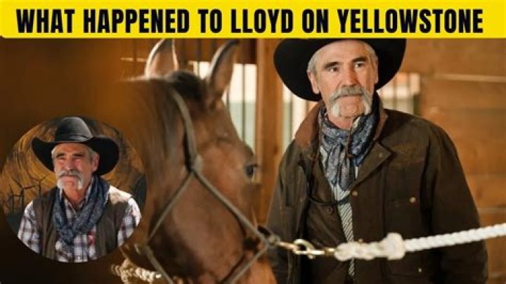 What Became Of Lloyd On Yellowstone