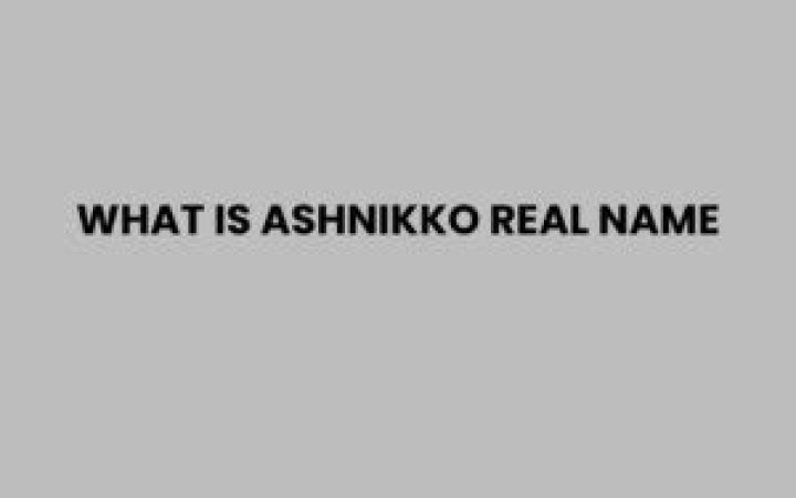 Unveiling The Real Name Of Ashnikko: Discoveries And Insights Await