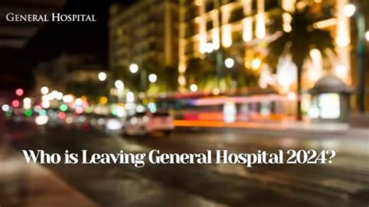 Unveiling The Departures From General Hospital In 2024: Discoveries And Insights